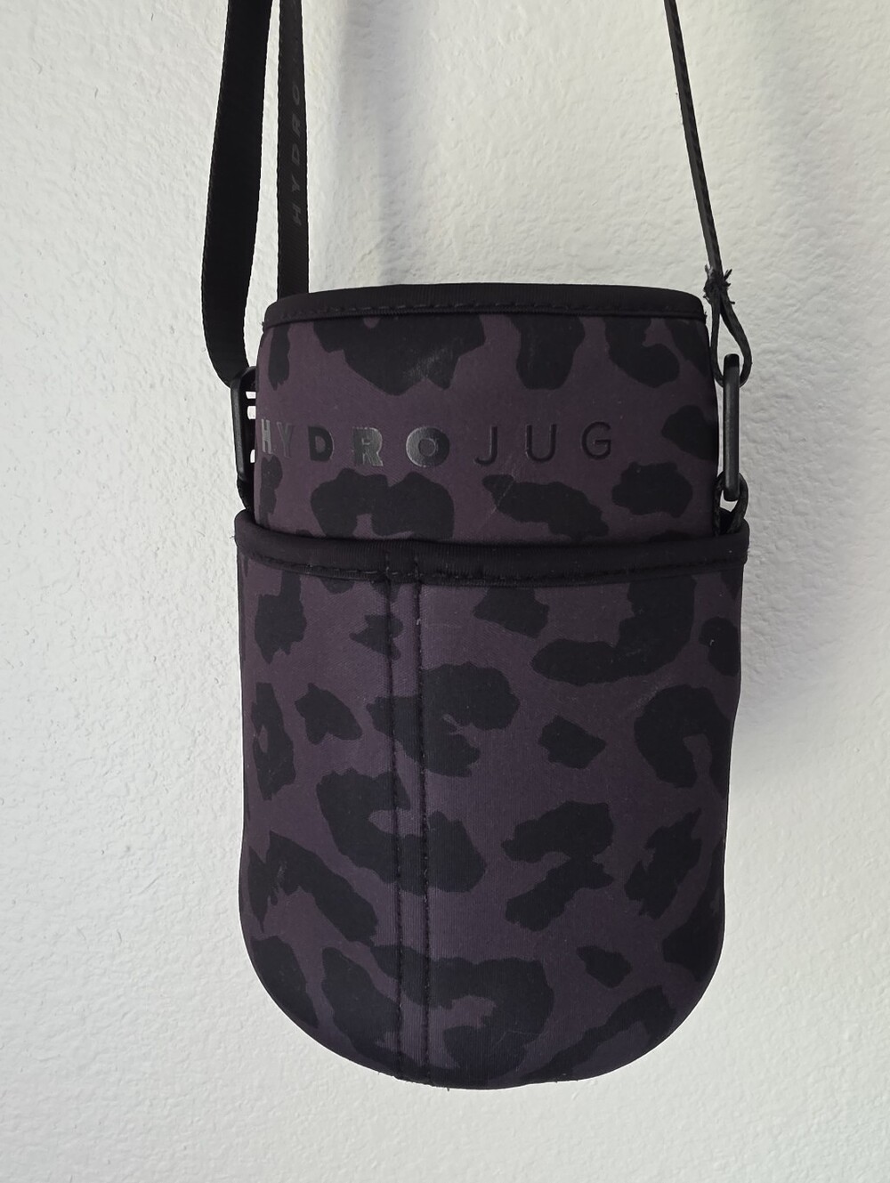 HydroJug Black Leopard Neoprene Bottle Carrier
